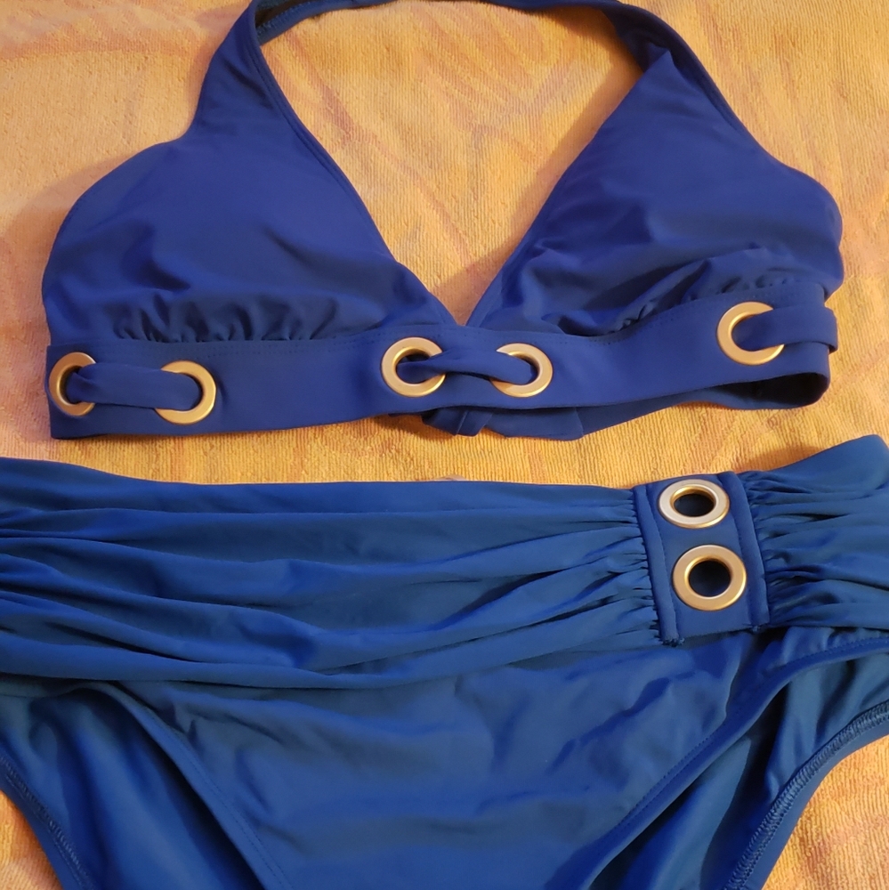 2pc. Bleu Rod Beattie swimsuit